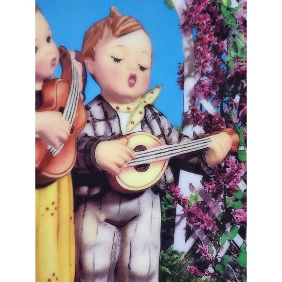 Hummel Little Musicians Danbury Mint Year 1992 Plate Collection 8 1/4" Vintage - Picture 12 of 13